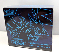 Phantasmal Flames Pokemon Center Elite Trainer Box ETB Sealed - Image 1