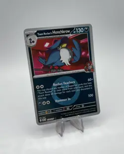 Pokemon TCG Team Rockets Honchkrow 127/217 Reverse Holo Ascended Heroes NM - Image 2