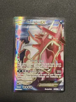 Pokemon Gyarados EX 114/122 Breakpoint Full Art Ultra Rare Holo Basic 180 HP - Image 1