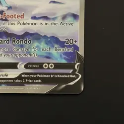 Suicune v GG38/GG70 Ultra Rare Pokemon TCG Crown Zenith Galarian Gallery Card - Image 4