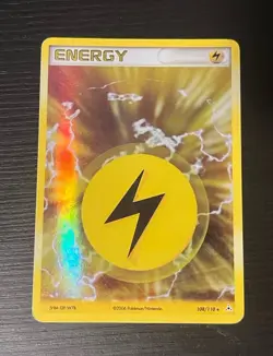 Lightning Energy - 108/110 - Pokemon Ex Holon Phantoms Holo Card HP - Image 1