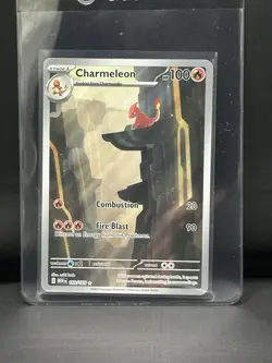 Pokemon TCG Charmeleon Holo Illustration Rare Card 169/165 S&V 151 English - Image 2