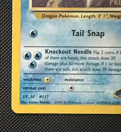 Misty’s Seadra [PR] 9/132 Holo Gym Heroes WOTC 2000 Vintage Pokemon Card NM - Image 5