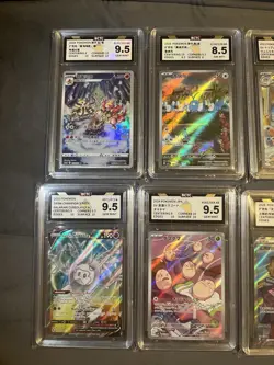 Pokemon Graded Bundle Of Ten Cards - Image 2