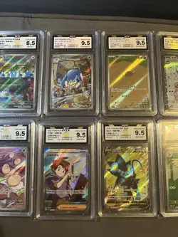 Pokemon Graded Bundle Of Ten Cards - Image 3