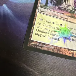 X1 *FOIL* Godless Shrine - Guildpact MTG Magic the Gathering (See Photos) - Image 2