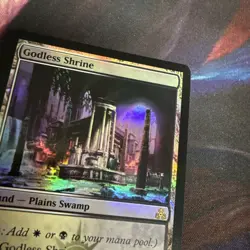 X1 *FOIL* Godless Shrine - Guildpact MTG Magic the Gathering (See Photos) - Image 4