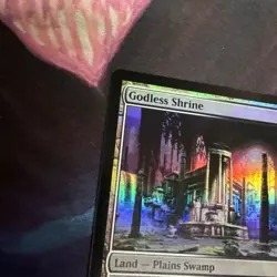 X1 *FOIL* Godless Shrine - Guildpact MTG Magic the Gathering (See Photos) - Image 5