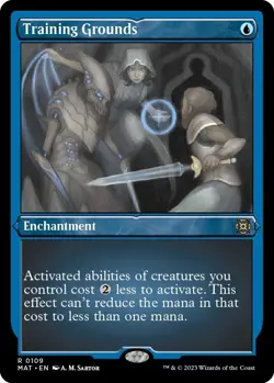 Training Grounds (Foil Etched) March of the Machine: The Aftermath NM MTG - Image 1