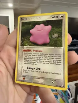 Ditto - 35/113 Regular EX Delta Species Pokemon TCG MP - Image 4