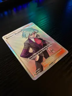 Pokemon Steven’s Resolve 165/168 Celestial Storm Full Art Trainer Supporter NM - Image 3