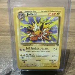 Jolteon 20/64 - Jungle Unlimited Non-Holo Rare Pokemon TCG LP - Image 1