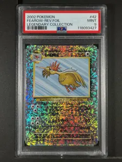 Fearow Reverse Foil #42 2002 Pokemon Legendary PSA 9 250001 - Image 1