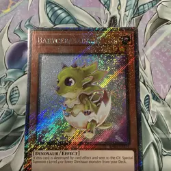 Yugioh! 1x Babycerasaurus RA04-EN131 Platinum Secret Rare 1st Ed M/NM - Image 2