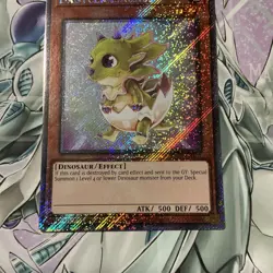 Yugioh! 1x Babycerasaurus RA04-EN131 Platinum Secret Rare 1st Ed M/NM - Image 3