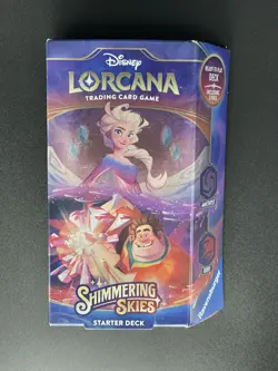 BN DISNEY LORCANA TCG SHIMMERING SKIES ELSA + WRECK-IT RALPH STARTER DECK X2 4050368983862 - Image 1