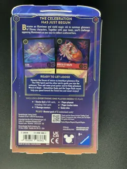 BN DISNEY LORCANA TCG SHIMMERING SKIES ELSA + WRECK-IT RALPH STARTER DECK X2 4050368983862 - Image 2