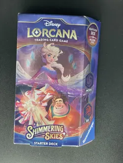 BN DISNEY LORCANA TCG SHIMMERING SKIES ELSA + WRECK-IT RALPH STARTER DECK X2 4050368983862 - Image 3