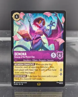 Disney Lorcana Demona - Scourge of the Wyvern Clan 55/204 Whispers in the Well L - Image 1