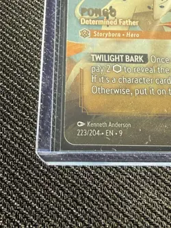 Disney Lorcana Fabled- Pongo - Determined Father Enchanted 223/204 Holo - Image 2