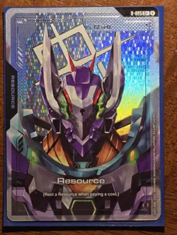 Gundam War Steel Requiem •Resource Resource Card•R-025•C+ - Image 1