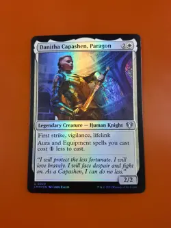 1x Danitha Capashen, Paragon | FOIL | Commander Masters | MTG Magic Cards - Image 3
