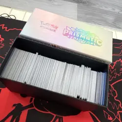 Prismatic Evolutions Bulk More Than 450+ Cards In An Etb Box - Image 1