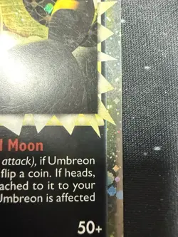 Pokemon Umbreon Prime Ultra Rare Holo 86/90 Undaunted HP100 Evoblast Card 2010 - Image 4