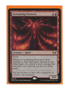 SCREAMING NEMESIS FOIL Duskmourn MTG English NM Magic - Image 1