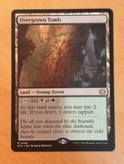 MTG Magic the Gathering Overgrown Tomb Lorwyn Eclipsed NM - Image 1