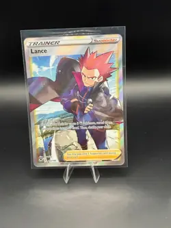Pokemon TCG | Lance (Full Art) 192/195 Swsh12 Silver Tempest Holo Pack Fresh NM+ - Image 1