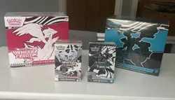 Pokemon TCG Black Bolt and White Flare ETB Bundle - Set | Sealed & Brand New 📦 - Image 1