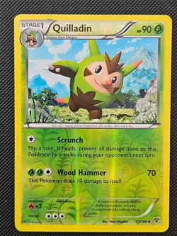 QUILLADIN 13/146 UC XY POKEMON REVERSE HOLO NM/M 2014 - Image 1