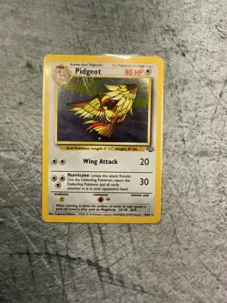 Pokemon TCG Pidgeot Jungle 8/64 Holo Unlimited Holo Rare - Image 1