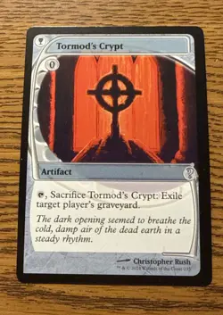 Tormod's Crypt NM FUTURE SIGHT FRAME Mystery Booster 2 MTG MAGIC THE GATHERING - Image 1