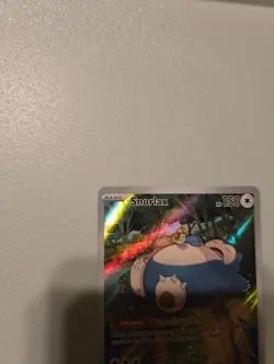 Pokemon TCG Snorlax 051 Black Star Promo Scarlet & Violet 151 - Image 2
