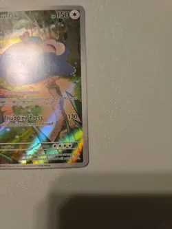 Pokemon TCG Snorlax 051 Black Star Promo Scarlet & Violet 151 - Image 4