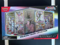 2x Pokemon Prismatic Evolutions Premium Figure Collection Brand New & Sealed - Image 1