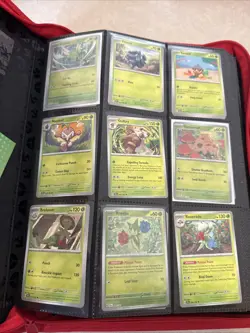 Pokemon Temporal Forces Binder Base Set Holo Reverse Holo - Image 2