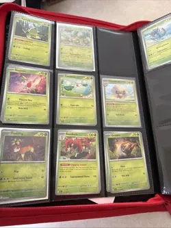 Pokemon Temporal Forces Binder Base Set Holo Reverse Holo - Image 3