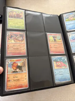 Pokemon Prismatic Evolutions Binder Base Set Holo Reverse Holo - Image 3