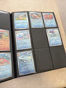 Pokemon Prismatic Evolutions Binder Base Set Holo Reverse Holo - Image 4