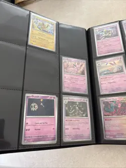 Pokemon Prismatic Evolutions Binder Base Set Holo Reverse Holo - Image 5