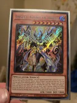 Imsety, Glory of Horus - AGOV-EN011 - Secret Rare - 1st Edition YuGiOh - Image 1