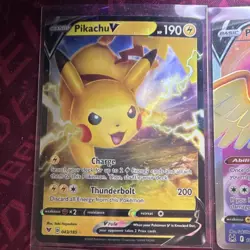 Pokemon V & VMAX 18 Card Lot NM Pikachu Pidgeot Sandaconda Galarian Slowking - Image 2