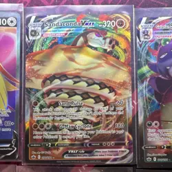 Pokemon V & VMAX 18 Card Lot NM Pikachu Pidgeot Sandaconda Galarian Slowking - Image 4