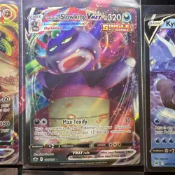 Pokemon V & VMAX 18 Card Lot NM Pikachu Pidgeot Sandaconda Galarian Slowking - Image 5