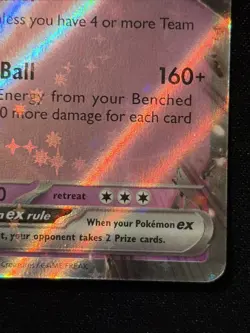Team Rocket's Mewtwo ex 205 Sv: Scarlet & Violet Promo Cards Holo - Image 4