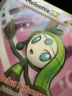 Meloetta EX 159/086 Full Art Ultra Rare Pokemon Black Bolt SV Card TCG Holo - Image 4