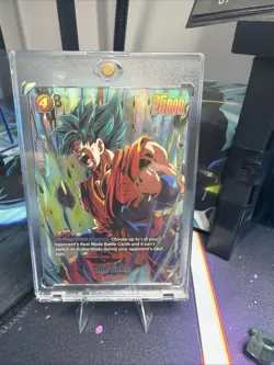 Son Goku 1st Anniversary FB02-119 English SR Fusion World Promo Card Dragon Ball - Image 1